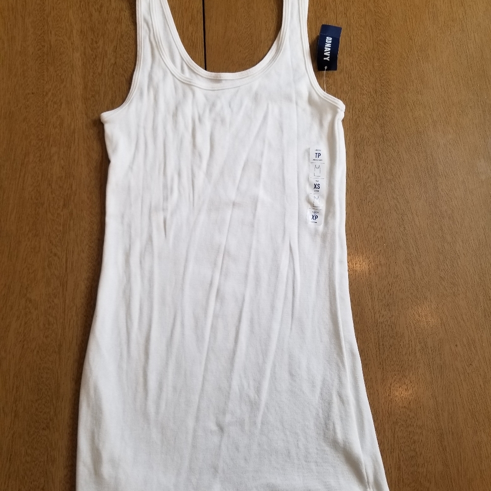 NWT White Tank Top